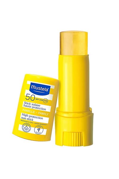 Mustela SPF 50 Very High Protection Factor Sun Stick for the Whole Family 9 Ml