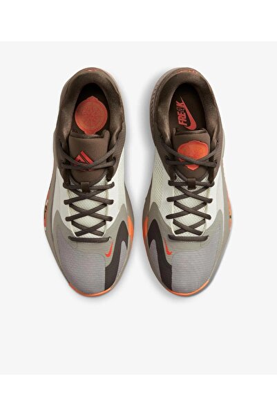 Nike Erkek Basketbol Ayakkabısı Zoom Freak 4 Letter Bros DJ6149-003 Haki