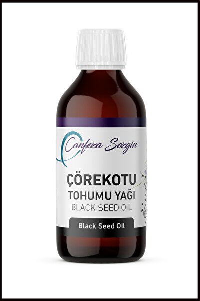 Canfeza Sezgin Soğuk Sıkım Çörek Otu Yağı 100 Ml %100 Doğal Ve Saf Çörekotu Tohumundan
