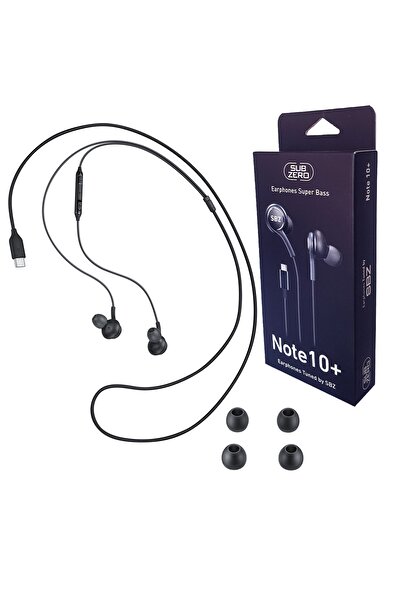 Subzero Type C Kulaklık Samsung Note 10 Note 10+ Note 20 Note 20 Ultra Uyumlu Akg