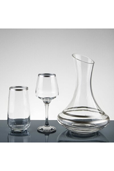 sudeka Gümüş Su Takımı 25 Parça 12 Kişilik