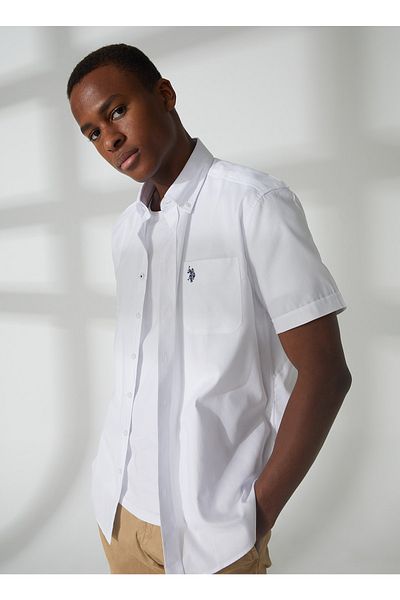 U.S. Polo Assn. Κοντομάνικο μπούστο, Xs, Λευκό
