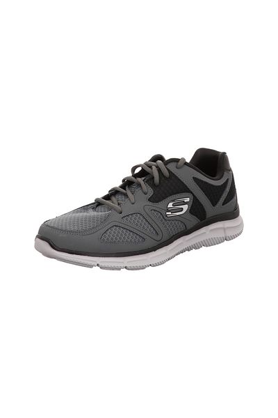 SKECHERS Sneaker - Grau - Flacher Absatz