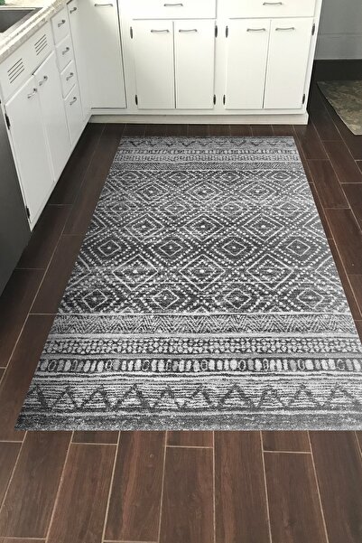 Genel Markalar Kaymaz Taban Djt Mutfak Halısı Yıldız Deri Iskandinav F5087 An...