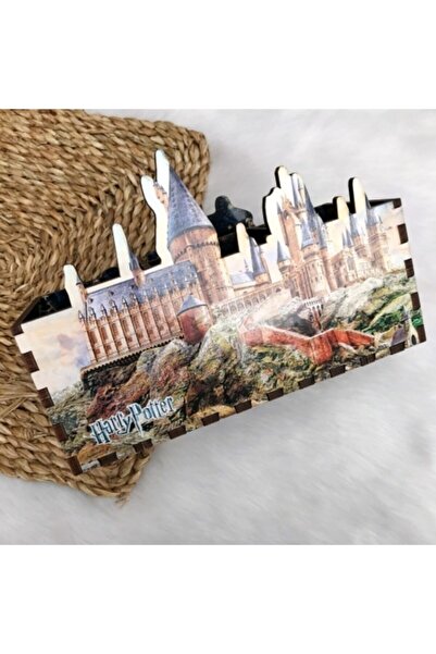 Genel Markalar Harry Potter Hogwarts Mdf 4 Bölmeli Kalemlik