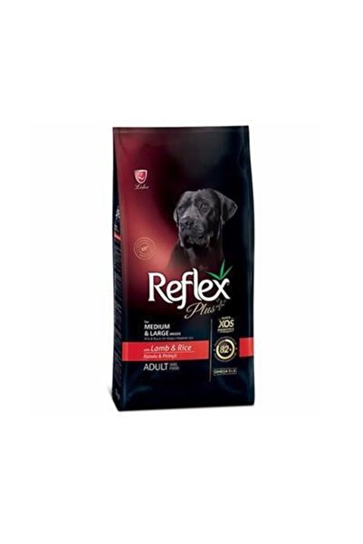 Reflex Plus Orta Ve Büyük Irk Kuzu Etli Yetişkin Köpek Maması 3kg