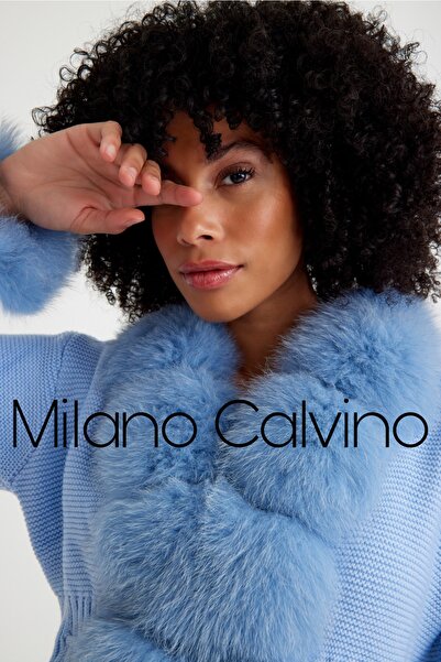 Milano Calvino Kürklü Triko Hırka