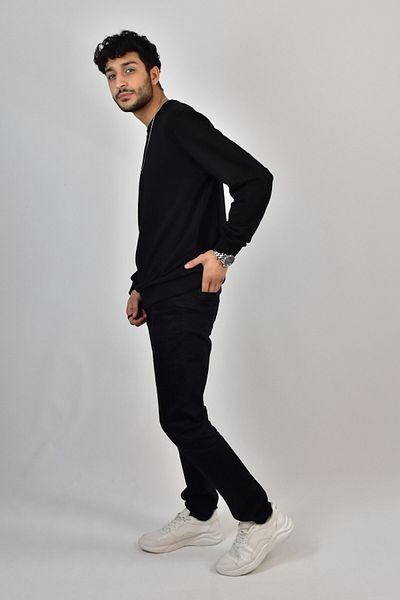 FİHA /şebek-9025 Hanorac pentru bărbaţi din Lycra Compact Zero Gât