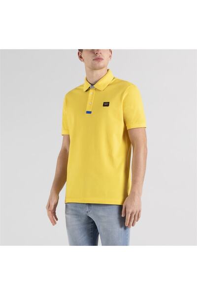 PAUL&SHARK Men's Knitted Polo Shirt C.wCotton