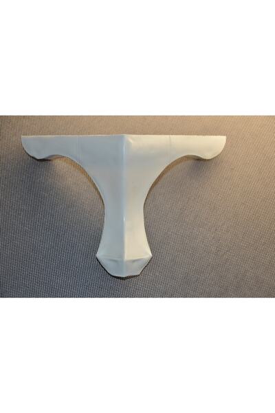 BafArt Lükens Mobilya Ayağı 14 Cm Beyaz 4 Adet