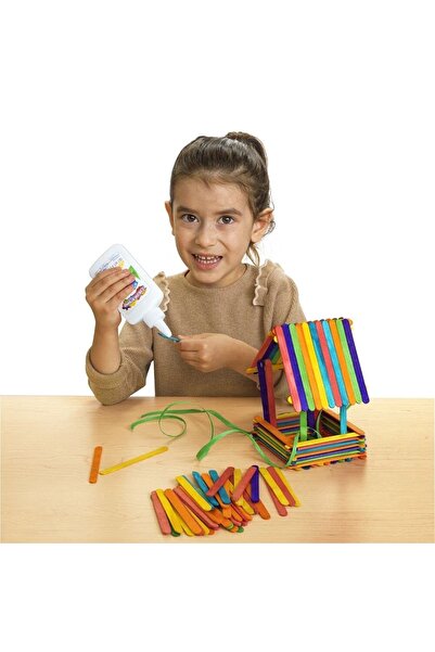 Bluoksweet 20Pcs Handcrafted Colored - Developmental Handycraft Stick Sticks ...
