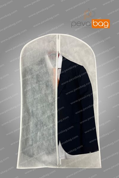 Pevabag White Suit Cover (Gamboç) 5 Pieces / 62X102 cm White 50 Gr