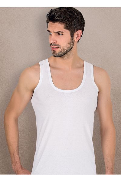 ali altun PRENS çamaşırları Men's Cotton Tank Top - 2 Pieces