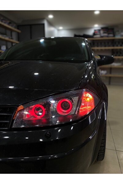 at aydın tuning Renault Megane 2 Uyumlu - Far Içi 16 Renkli 4 Lü O Tip Rgb Angel Seti