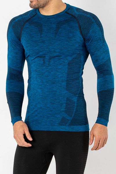 kingspearl Ανδρικό Active Sportive μακρυμάνικο αθλητικό μπλουζάκι χωρίς ραφές