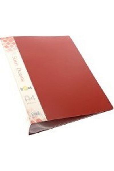 BOLD Presentation File 80 Sheets Red