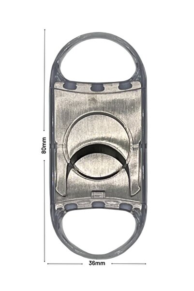 Emtako Puro Makası Büyük Kalibreli Çift Kenarlı Paslanmaz Çelik Gri