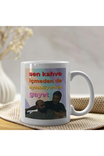 HobiShop Gibi Dizisi Yılmaz Ve Ilkkan Motto Kupa Bardak