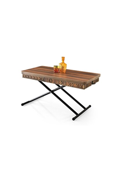 ZERENLAND 432 Metal Ayaklı Akıllı Sehpa 7*2 14 Farklı Kullanım