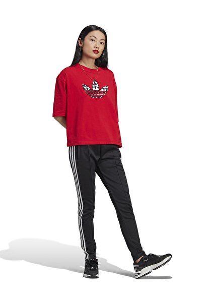 adidas Στενό μαύρο γυναικείο παντελόνι φόρμας Ib5916 Sst Pants Pb