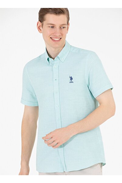 U.S. Polo Assn. Kısa Kollu Gö, Xl, Yeşil