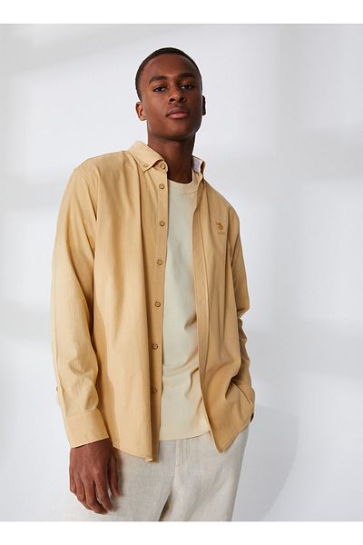 U.S. Polo Assn. Риза, Xs, камилска коса
