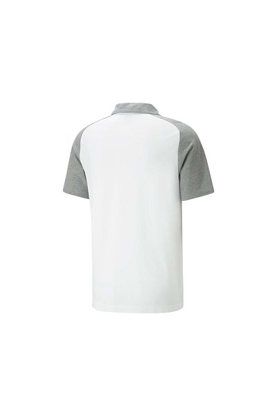 Puma 657991 Teamcup Casuals Polo Neck T-shirt Dry-cell Men's T-Shirt White