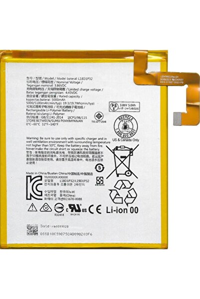 Genel Markalar L18d1p32 Kodlu 3.8v 5000mah Batarya Pil