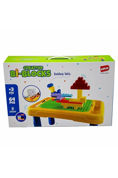 BİRLİK TOYS Urt022-001 Table Set and Blocks -