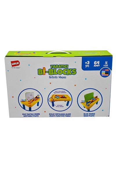 BİRLİK TOYS Urt022-001 Table Set and Blocks -