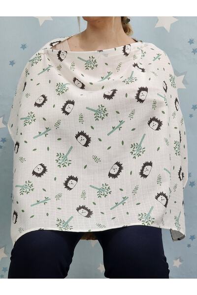 Yada Baby Ποδιά θηλασμού από 100% βιολογικό βαμβάκι μουσελίνας (τα υφάσματα μ...