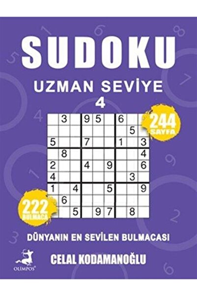 Olimpos Yayınları Celal Kodamanoğlu-sudoku Uzman Seviye 4 9786059609531 - Cel...
