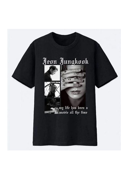 Machetta Tricou oversize din bumbac cu imprimeu Jeon Jungkook