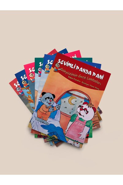 Meneviş Yayınları Sevimli Panda Pani - 6'lı Set