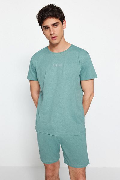 Trendyol Collection Pyjama - Grün - Unifarben