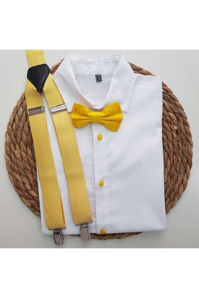cool partyshop Strap Bow Tie Shirt