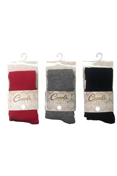 Cocole Blue Colored 3-Piece Baby Pantyhose