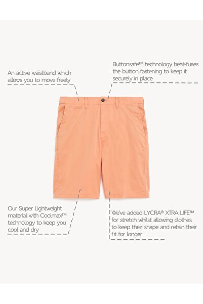 Marks & Spencer Regular Fit Chino Şort