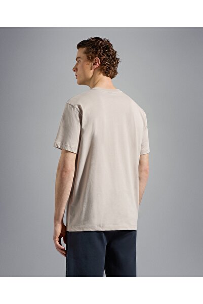 PAUL&SHARK Ανδρικό πλεκτό μπλουζάκι C.w. Βαμβάκι