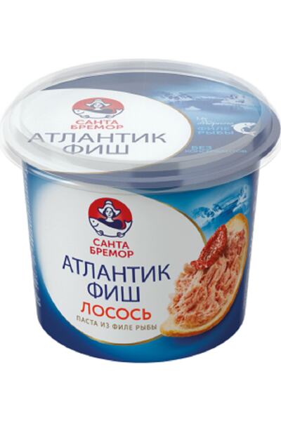 Santa bremor ''atlantic Fish'' Morina Balığı Filetosu Ezmesi Somonlu