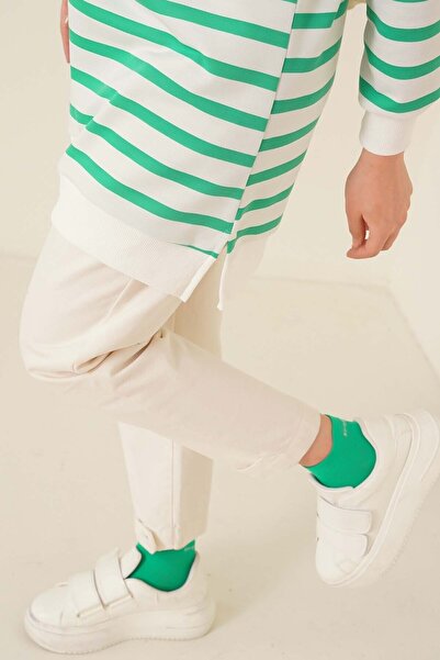 VOLT CLOTHİNG Women's Horizontal Striped Tunic