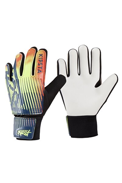 First Beyha Çocuk Kaleci Eldiveni Futbol Kaleci Eldiveni - Siyah / Sarı / Kırmızı 354678