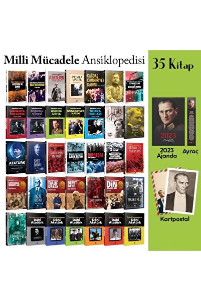 Halk Kitabevi Milli Mu?cadele Ansiklopedisi 35 Kitap