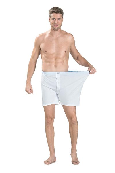 Jiber Ανδρικό Cotton Plus Size Mixed Color Boxer 183 - 6 Τεμάχια