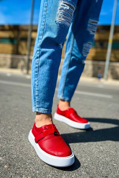Chekich Pantofi pentru bărbați Dobeny Ch147 Cbt Red