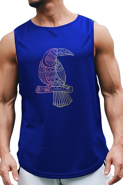 BLUU Parrotx Sleeveless Athlete T-shirt Tank Top Sports Athlete