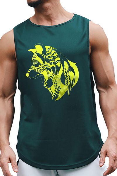 BLUU Αμάνικο αθλητικό μπλουζάκι Mandalaw Tank Top Sports Singlet