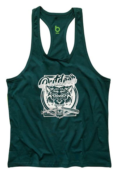 BLUU Outdoorwild Fitness Gym Tank Top Αθλητής