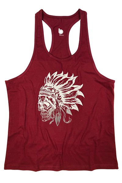 BLUU Indians Fitness Gym Tank Top Athlete