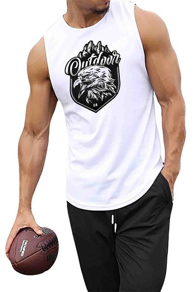 BLUU Outdooreagle Sleeveless Athlete T-shirt Tank Top Sports Athlete